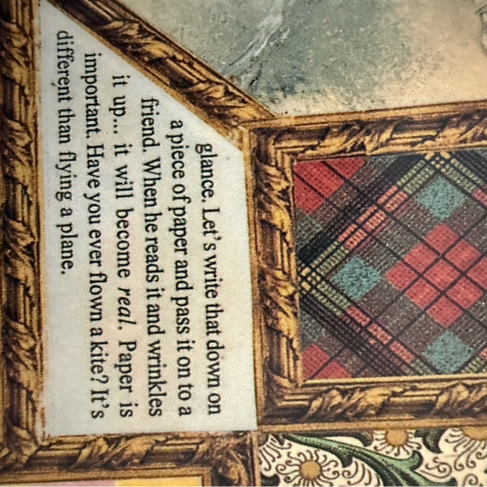 Mackenzie Childs set of 4 placemats Pimpernel Cork Backing - Picture 2 of 13